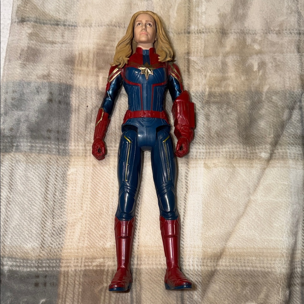 Marvel Action Figure with Red and Blue Suit